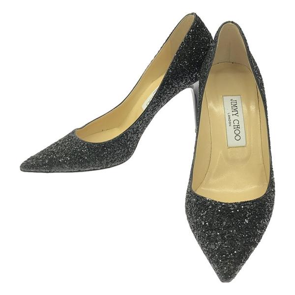 JIMMY CHOO（ジミーチュウ） | ポインテッドトゥ グリッター パンプス