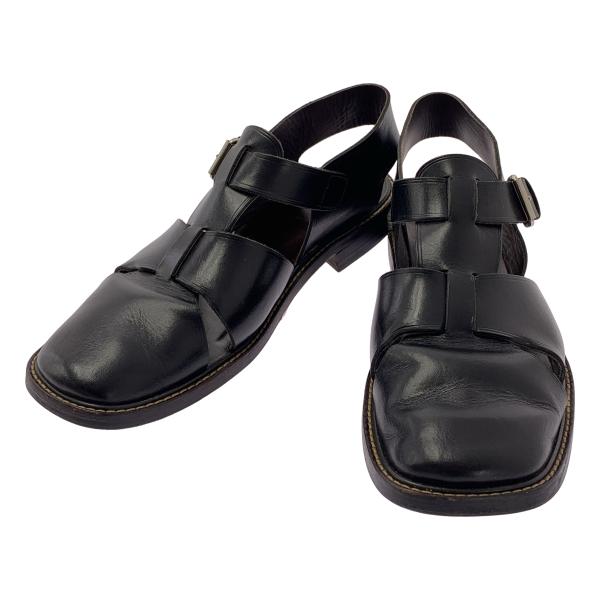 新品正規品 Lemaire Fisherman レザーサンダル LEMAIRE（ルメール） Fisherman Sandal レザー サンダル : KLD ヤフー