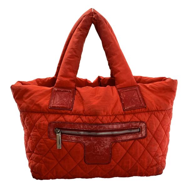 【美品✨️】シャネル コココクーン キルティングトート バッグ ココマーク♥ CHANEL（シャネル） コココクーン レザー切替 ココマーク キルティング