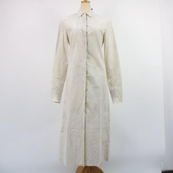 【新品】  m.a+ / エムエークロス | 2021AW | LIFTオーダー品 ロングシャツ | ライトグレー | レディース kldclothing_dcgzpacg7b78