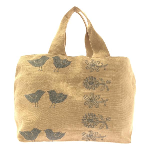 mina perhonen / ミナペルホネン tori-to-hana 鳥と花 リネン パニーニ