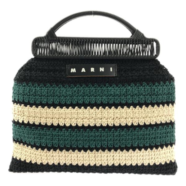 マルニ　マルニマーケット MARNI MARKETクロシェバッグ MARNI（マルニ） MARKET CROCHET BAG / クロシェ ニット ハンドバッグ