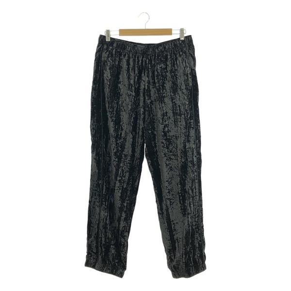 【美品】  SUPREME / シュプリーム | 2023AW | Crushed Velvet Track Pants / クラッシュト ベルベット トラック パンツ | M | black | メンズ Supreme（シュプリーム） 【美品】 | 2023AW | Crushed Velvet Track