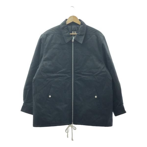 【美品】  Rick Owens DRKSHDW / リック・オウエンス・ダークシャドウ | 2023AW | ZIP FRONT JKT キルティングジップアップジャケット | M | ブラック | メンズ 美品】 Rick Owens DRKSHDW | 2023AW ZIP FRONT JKT キルティング