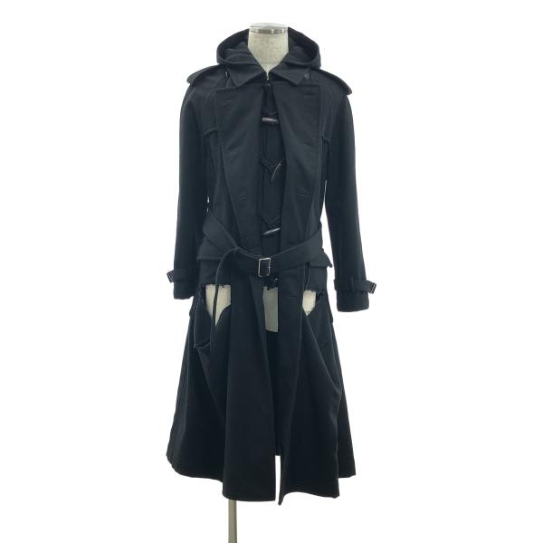 オムプリュス12aw ウール縮絨ダッフルコート COMME des GARCONS HOMME PLUS 【美品】 / コムデギャルソンオム