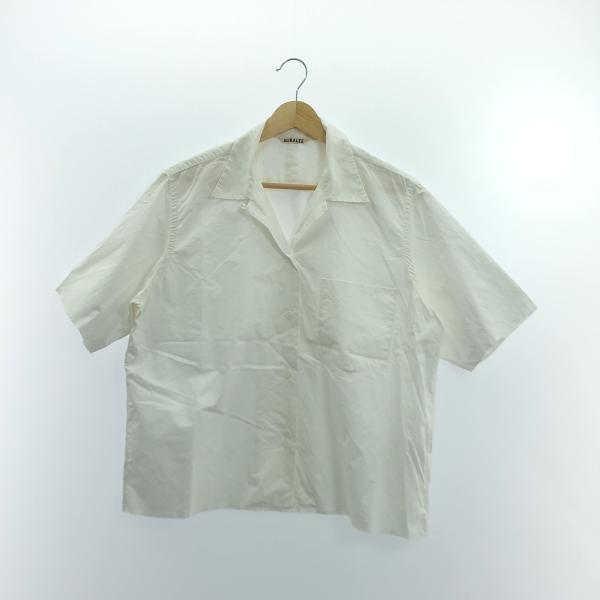AURALEE（オーラリー） | SELVEDGE WEATHER CLOTH HALF SLEEVED SHIRTS
