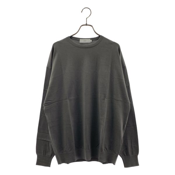 Graphpaper / グラフペーパー Suvin Cotton L/S Crew Neck Knit スビン