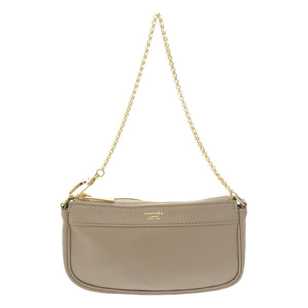 【美品】  sita parantica / シータパランティカ | 2022SS | × Spick and Span スピックアンドスパン別注 SP ポーチ S レザー チェーンハンドル ミニバッグ | グレー | レディース sita parantica（シータパランティカ） 【美品】 | 2022SS | × Spick