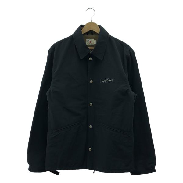 未使用品 TROPHY CLOTHING コーチジャケット サイズ40 ブラック TROPHY CLOTHING Trophy Clothing / トロフィークロージング | コーチ