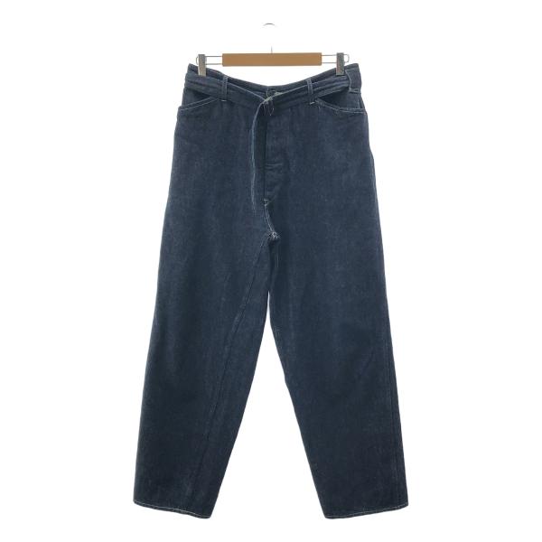 COMOLI / コモリ | 2023AW デニムベルテッドパンツ 2 インディゴ