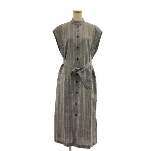 AURALEE（オーラリー） SUMMER WOOL GLEN CHECK ONE-PIECE サマー