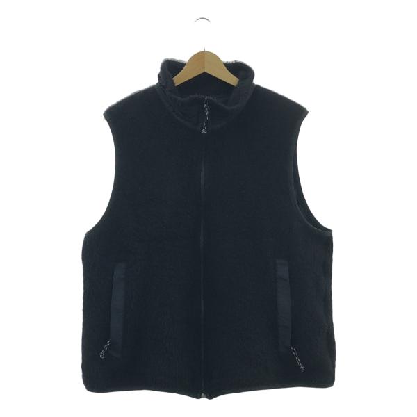 BATONER / バトナー | ×KAPTAIN SUNSHINE ×Goldwin KNIT BOA VEST ニット ボア ベスト | 3 | ブラック | メンズ kldclothing_i8vftcly9qy1