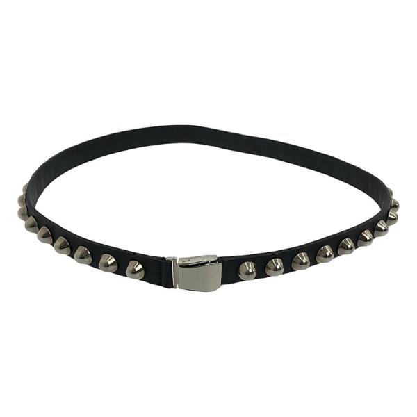 【未使用】BALENCIAGA バレンシアガ 本革 レザー ベルト スタッズ セール 13%OFF】BALENCIAGA ベルト BB SIGNATURE BELT 30 703098
