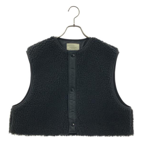 HYKE（ハイク） FAUX SHEARING VEST ボア ベスト : KLD ヤフー