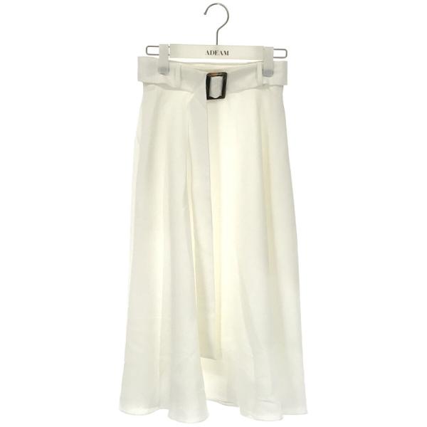 新品】 ADEAM / アディアム | BELTED A-LINE SKIRT ジャパニーズ