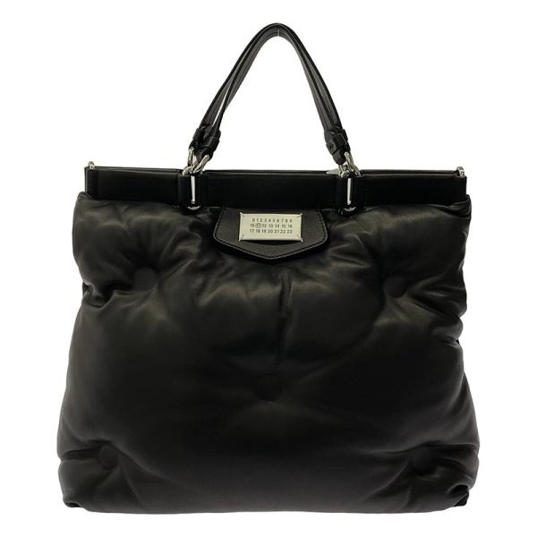 【美品】  Maison Margiela / メゾンマルジェラ | 2023AW | Glam Slam ナッパレザー トートバッグ | ブラック | レディース kldclothing_l6h09zxl947p