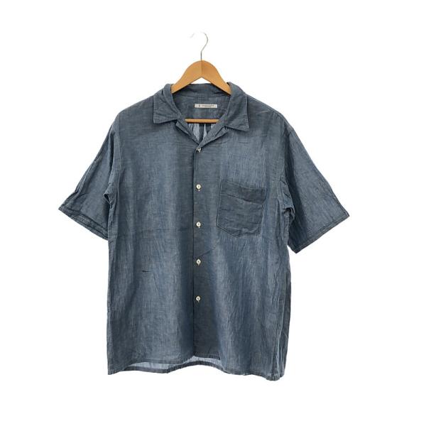 【美品】MAATEE&SONS マーティー 強撚レーヨンオープンカラーシャツ MAATEE&SONS マーティーアンドサンズ 強撚レーヨンオープン