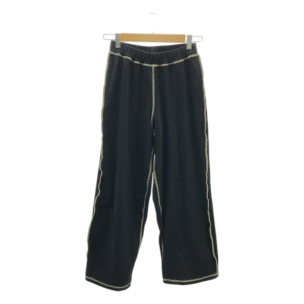 BASERANGE（ベースレンジ） | コットン ヘンプ リブ ワイドパンツ