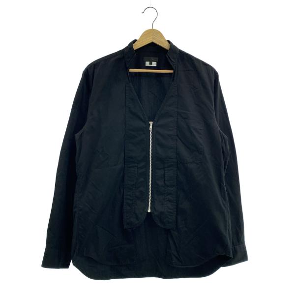 再構築☆コムデギャルソンオムプリュス　パーカー　切替　シャツ　ドッキング　メンズ 再構築☆コムデギャルソンオムプリュス パーカー 切替 シャツ