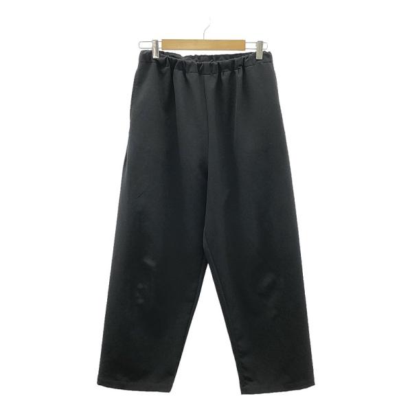 meer. RIPPLES SATAIN PANTSブラック
