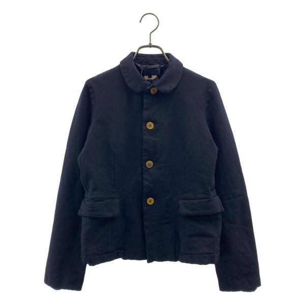コムデギャルソン　⁠変形ジャケット⁠ ⁠丸襟⁠ ⁠アーカイブ⁠ コート COMME des GARCONS / コムコム ポリエステル 製品染め 変形 丸襟