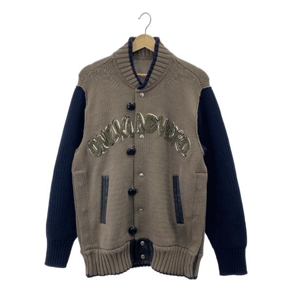 sacai（サカイ） Eric Haze Code Embroidery Knit Blouson エリック