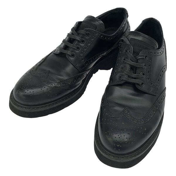 PRADA / プラダ | ウィングチップ ドレスシューズ 38 1/2 ブラック