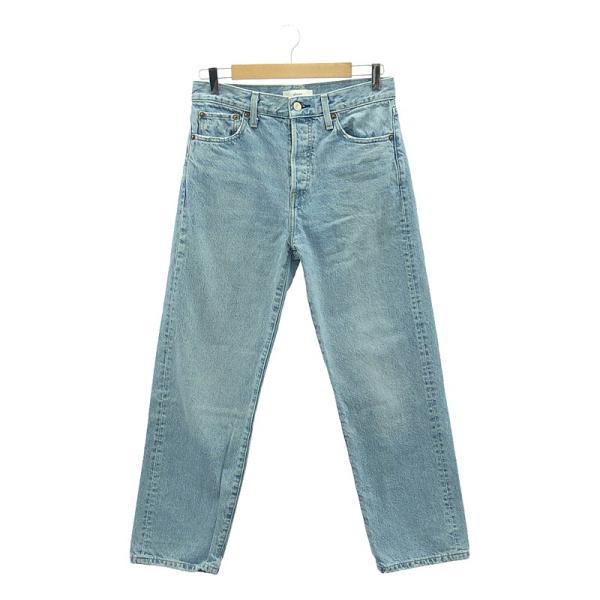 ebure ebure / エブール | ウォッシュド デニムパンツ | 38