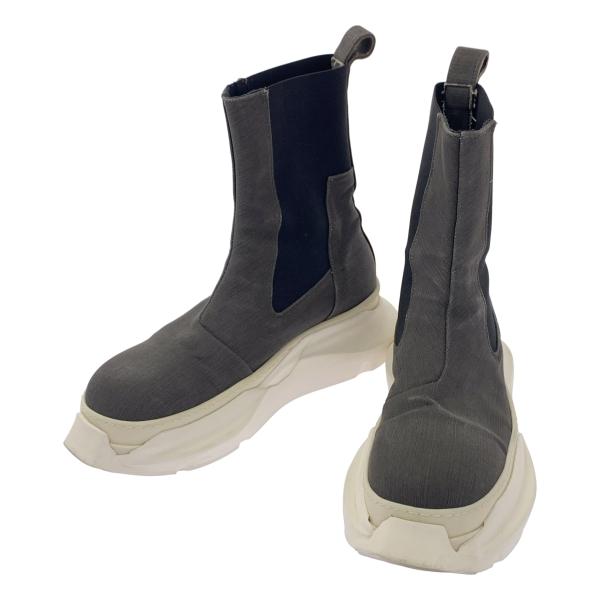 リックオウエンス DRKSHDW 23AW アブストラクト レザー ブーツ リックオウエンス DRKSHDW 23AW アブストラクト レザー ブーツ
