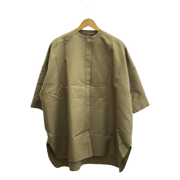 【美品】  LOHEN / ローヘン | 2023AW | ハイカウント ダブルサテン ボサムシャツ | F | ベージュ | レディース 美品】 LOHEN / ローヘン | 2023AW ハイカウント ダブルサテン