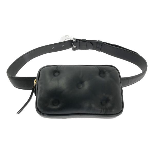 美品 メゾンマルジェラ グラムスラム レザー ボディバッグ ウエストポーチ メゾン マルジェラ MAISON MARGIELA S35WB0079 P4300 ボディバッグ