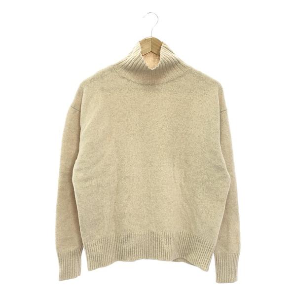 VERMEIL par iena / ヴェルメイユパーイエナ | 2021AW | ウールハイネックニット | F | ベージュ | レディース VERMEIL par iena / ヴェルメイユパーイエナ | 2021AW ウール