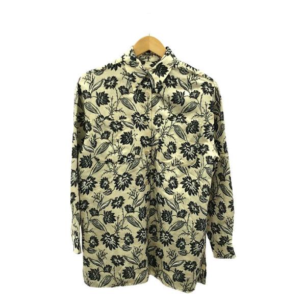 ERiKOKATORi / エリコカトリ | flower jacquard blouse ジャガード シャツ | F | ベージュ/ブラック | レディース kldclothing_ri4rhgasq2kd