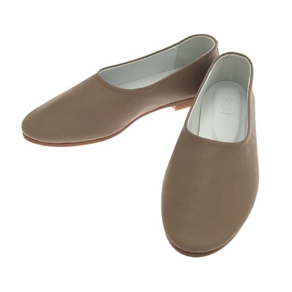 【美品】  SUI / スイ | ballet shoes バレエシューズ | 4 | グレージュ | レディース 美品】 SUI / スイ | ballet shoes バレエシューズ 4 グレージュ