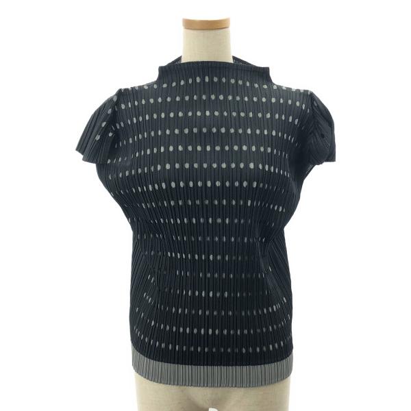 最終お値下げです！プリーツプリーズ　イッセイミヤケ　クルーネックトップス PLEATS PLEASE ISSEY MIYAKE / プリーツプリーズイッセイミヤケ