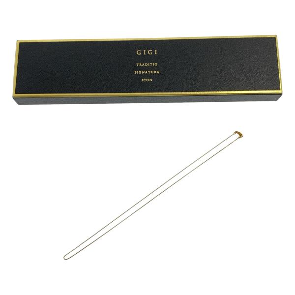 【新品未使用】GIGI K18 ゴールドネックレス 定価90,200円 保管品 GIGI / ジジ K18 Gold line チェーン ネックレス : KLD ヤフー