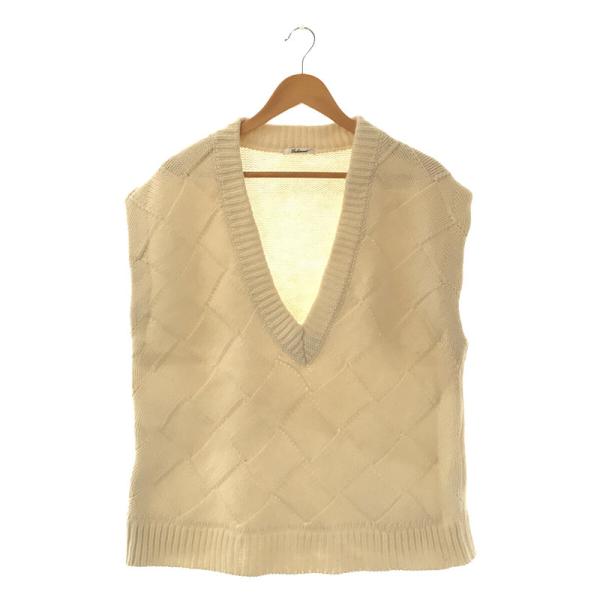 ENCHAINEMENT / アンシェヌマン | 2022AW | Block Knit Vest ブロック