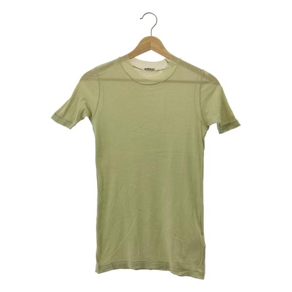 トップス AURALEE GIZASUPERHIGHGAUGE SHEERRIB TEE AURALEE / オーラリー GIZASUPERHIGHGAUGE SHEERRIB TEE リブ