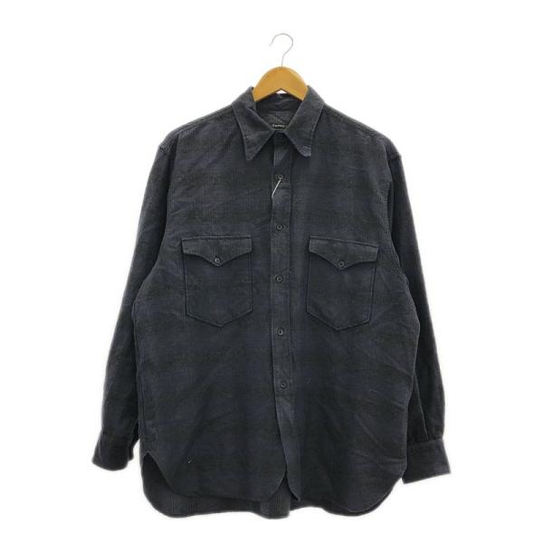 COMOLI コモリ　ウールシルクワークシャツ U03-02010 COMOLI 【美品】 / コモリ | ウールシルクワークシャツ U03