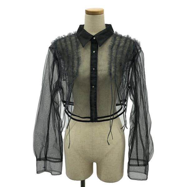 PRANK PROJECT / プランクプロジェクト | Ruffled Tulle Short Shirt