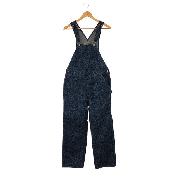 ジョンブル　京都バッセン　ネイビー ペイズリー柄 オーバーオール 美品】 JOHNBULL / ジョンブル | 2023SS THE KYOTO BASSEN キョウト