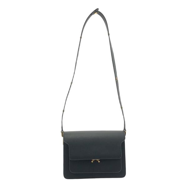 交渉中マルニ MARNI ショルダーバック トランク ミディアム グリーン