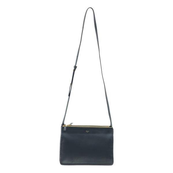 CELINE セリーヌ トリオ ショルダーバッグ ブラック フィービー CELINE / セリーヌ | by Phoebe Philo フィービー トリオ ラージ