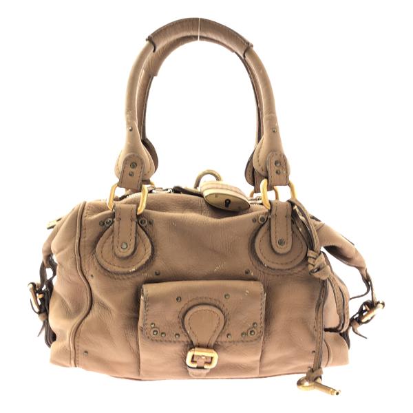 Chloe（クロエ） Paddington / パディントン レザー ロゴ カデナ