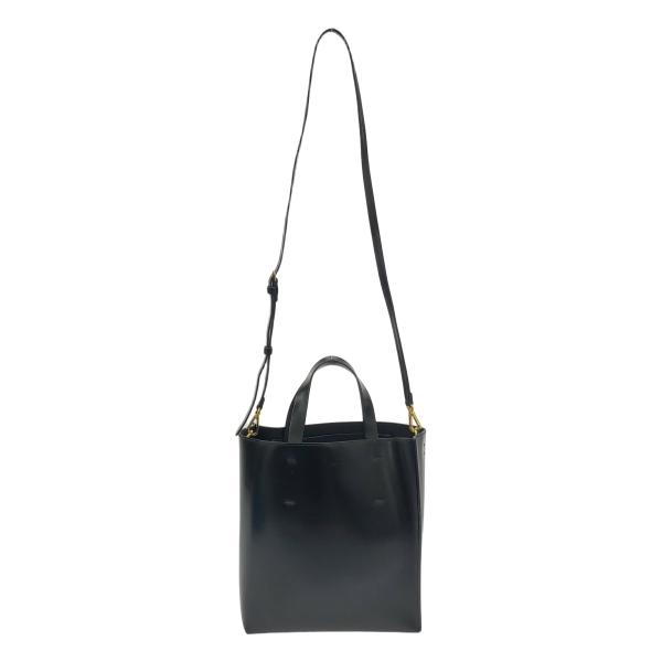 マルニ MARNI トートバッグ ショルダーバッグ ミュゼオ 2way ブラック MARNI（マルニ） | MUSEO BAG SMALL ミュゼオ スモール 2Way レザー