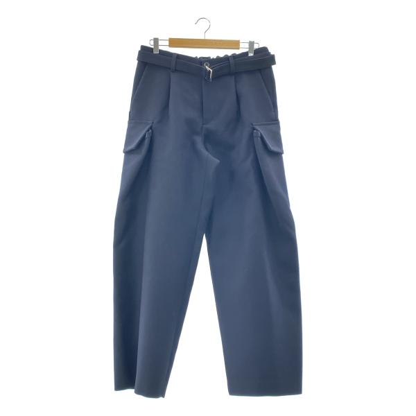 sacai 25aw Wool Melton Pants サイズ2 sacai（サカイ） Double-Faced Wool Melton Pants ウールメルトン