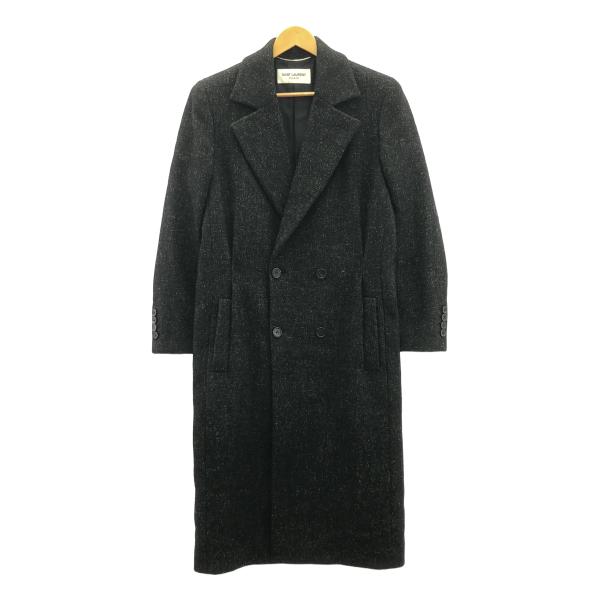 14AW サンローランパリ ダブルブレスト チェスターコート 46 美品】 SAINT LAURENT PARIS / サンローランパリ | ダブルブレスト