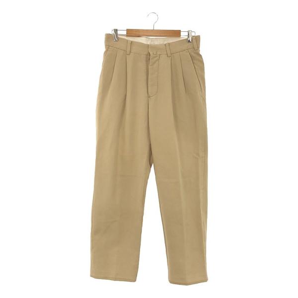 パンツ MAATEE&SONS 2TUCK TROUSERS MAATEE & SONS 2TUCK TROUSERSネイビー スラックス