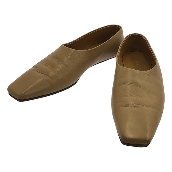 THE ROW（ザ ロウ） | SQUARE TOE PUMP スクエアトゥ フラットパンプス