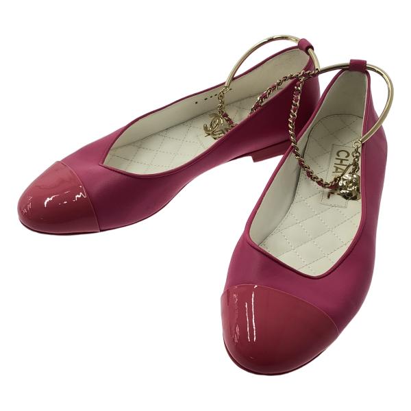 CHANEL 【美品】 / シャネル | レザー バイカラー ココマーク 金具